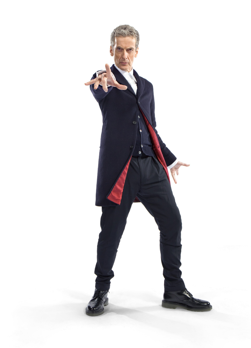Illustration for article titled Newly released photo confirms Doctor Who's 12th Doctor will definitely wear clothes